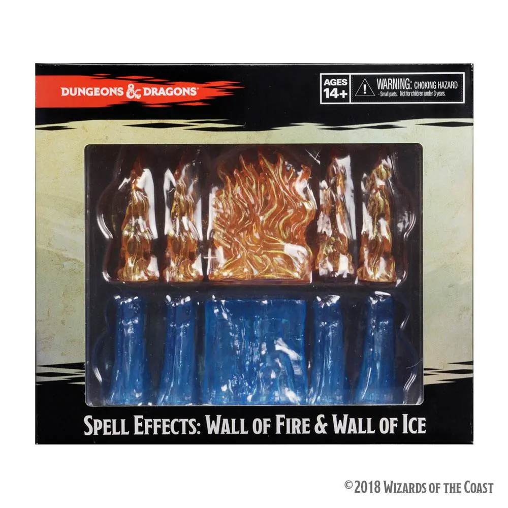 D&amp;D Icons of the Realms Miniatures Spell Effects: Wall of Fire &amp; Wall of Ice termékfotó