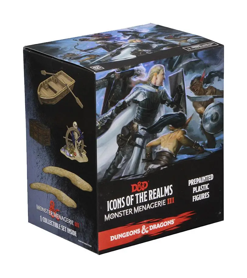 D&amp;D Icons of the Realms: Monster Menagerie 3 Case Incentive - Kraken and Islands termékfotó