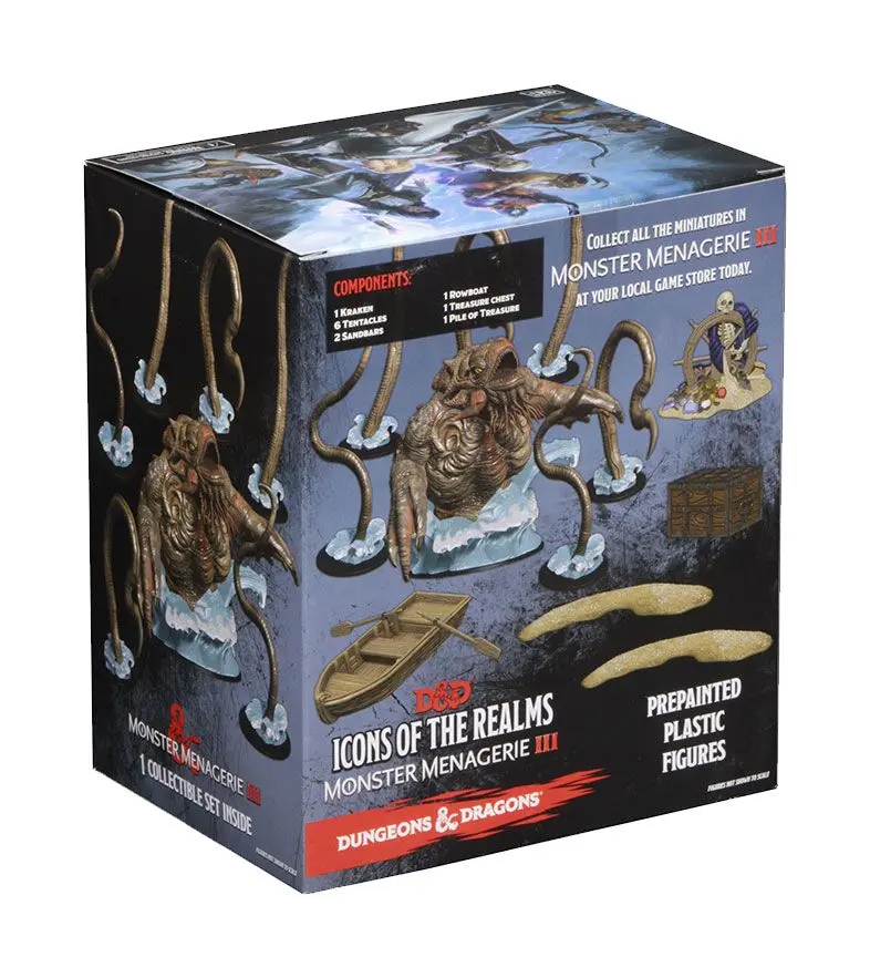 D&amp;D Icons of the Realms: Monster Menagerie 3 Case Incentive - Kraken and Islands termékfotó