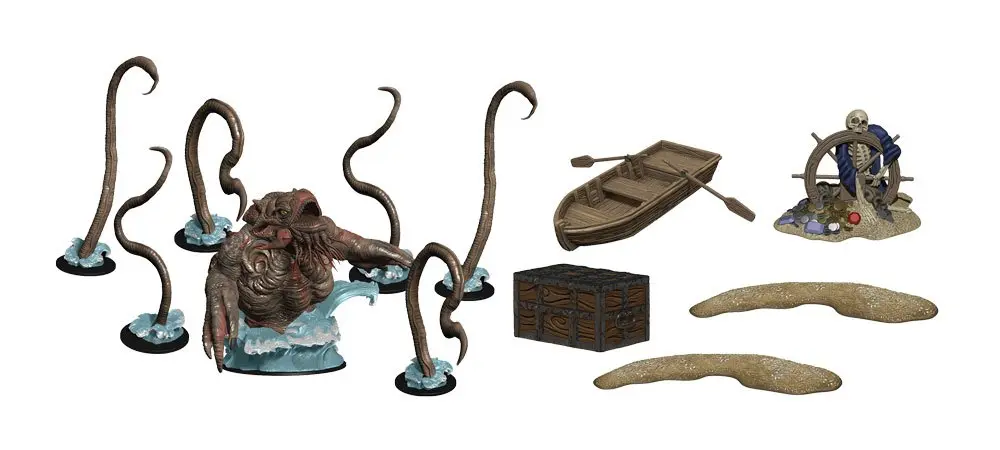 D&amp;D Icons of the Realms: Monster Menagerie 3 Case Incentive - Kraken and Islands termékfotó