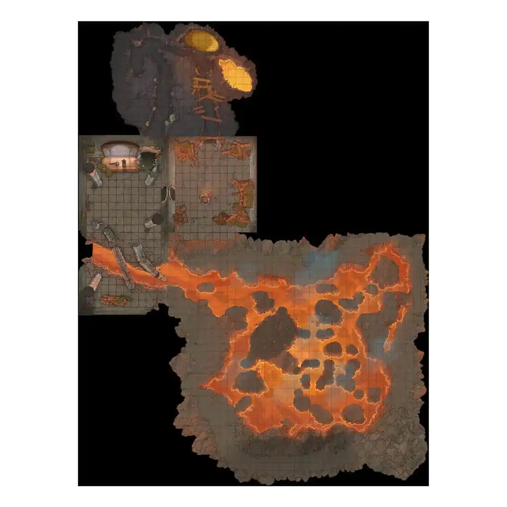 D&amp;D Icons of the Realms pre-painted Miniatures Adventure in a Box - Red Dragon's Lair termékfotó