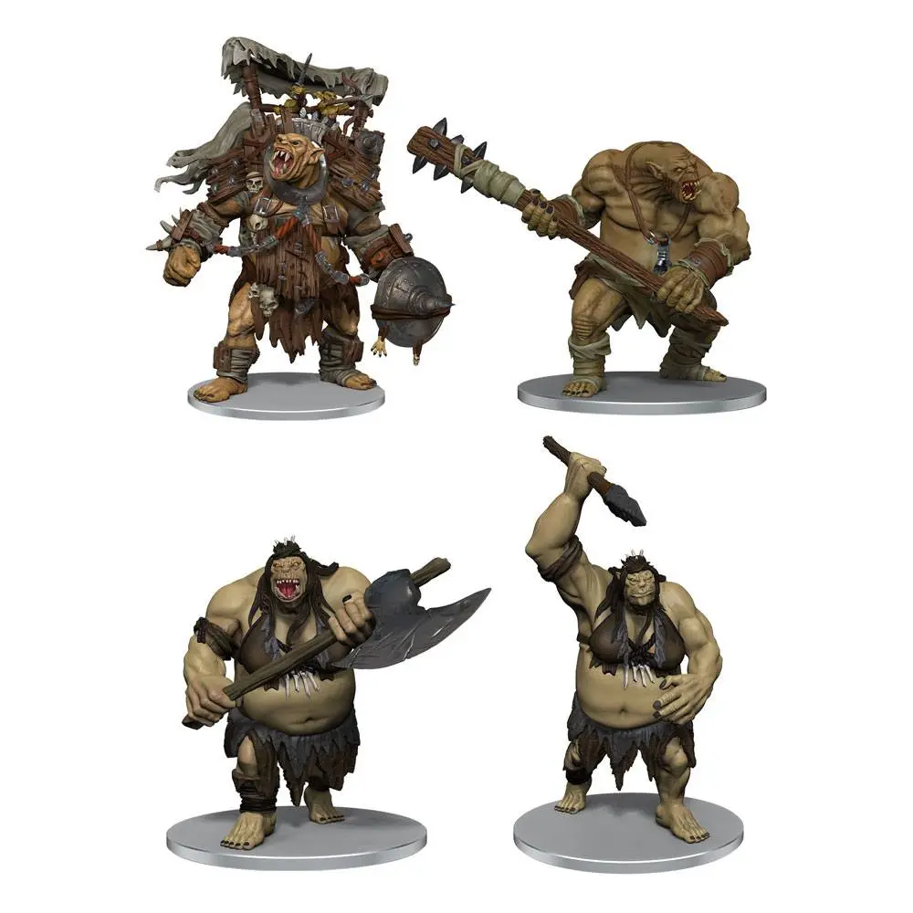 D&amp;D Icons of the Realms pre-painted Miniatures Ogre Warband termékfotó