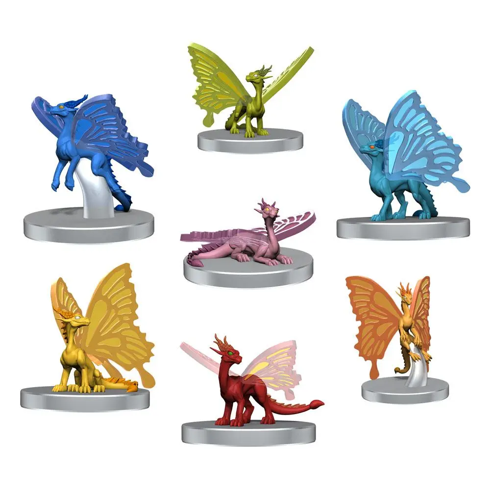 D&amp;D Icons of the Realms pre-painted Miniatures Pride of Faerie Dragons termékfotó