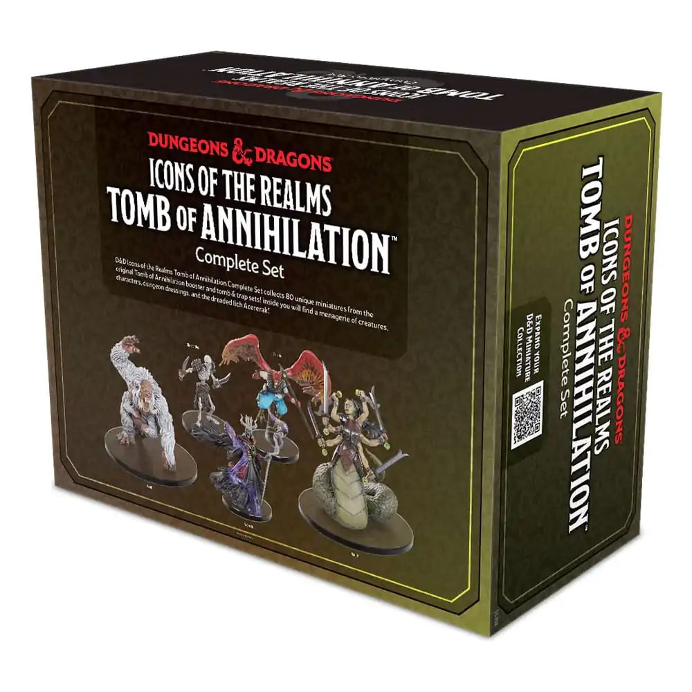 D&amp;D Icons of the Realms pre-painted Miniatures Tomb of Annihilation - Complete Set termékfotó