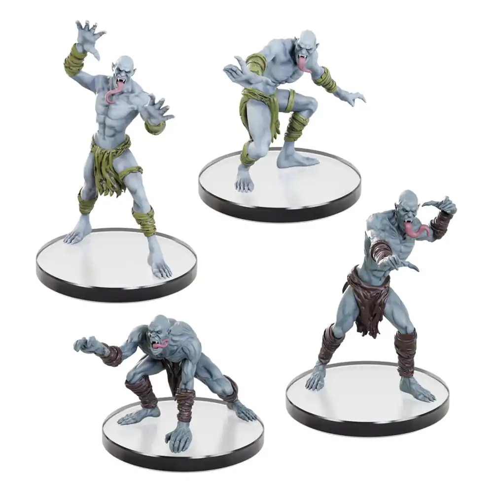 D&amp;D Icons of the Realms pre-painted Miniatures Undead Armies - Ghouls &amp; Ghasts Set termékfotó