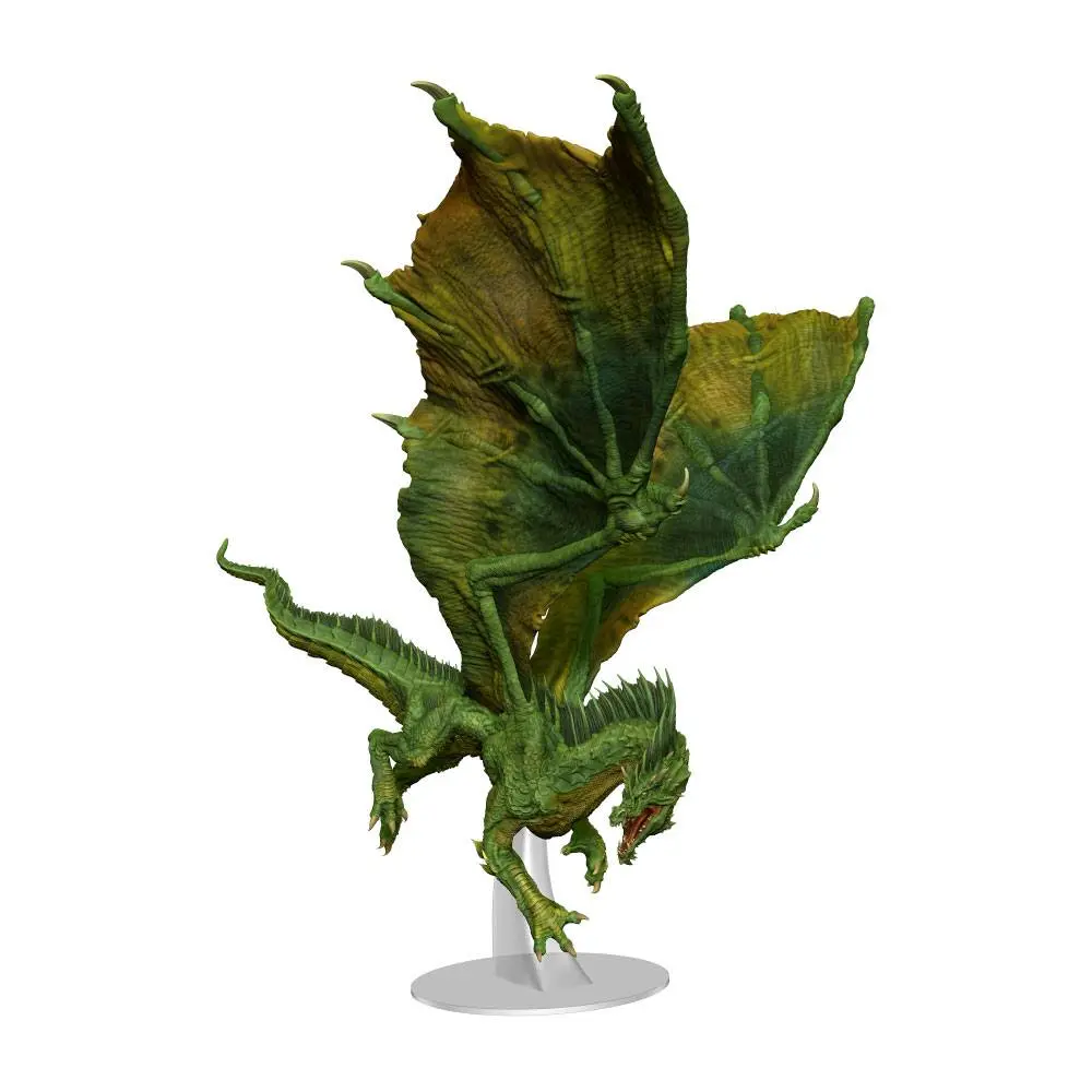 D&amp;D Icons of the Realms Premium Miniature pre-painted Adult Green Dragon termékfotó