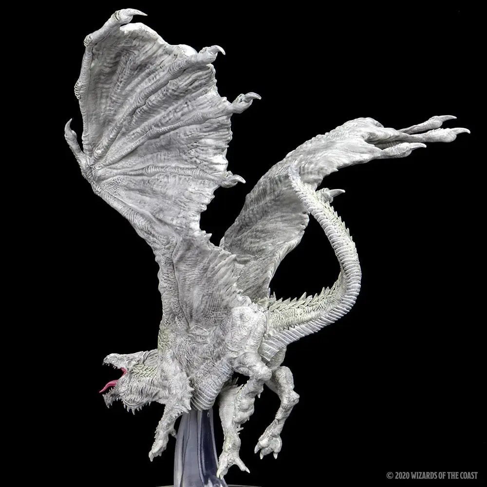 D&amp;D Icons of the Realms prémium Miniature pre-painted felnőtt White Dragon termékfotó