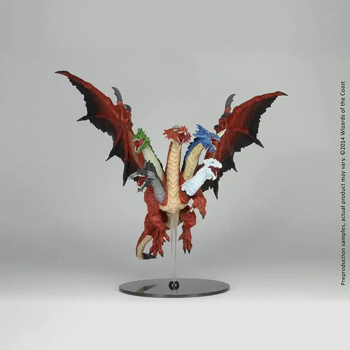 D&amp;D Icons of the Realms Premium Miniature pre-painted Tiamat termékfotó