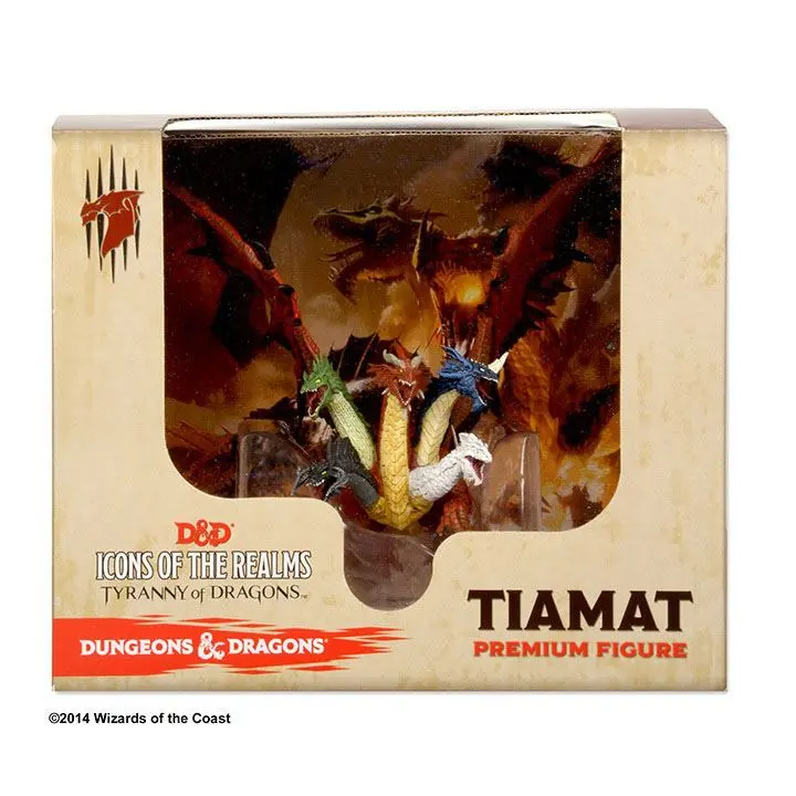 D&amp;D Icons of the Realms Premium Miniature pre-painted Tiamat termékfotó