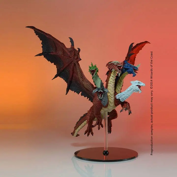 D&amp;D Icons of the Realms Premium Miniature pre-painted Tiamat termékfotó