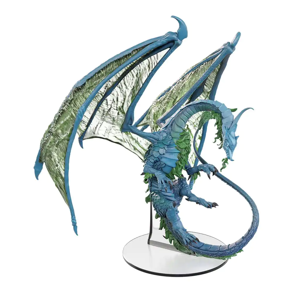 D&amp;D Icons of the Realms Prepainted Miniature Adult Moonstone Dragon 30 cm termékfotó