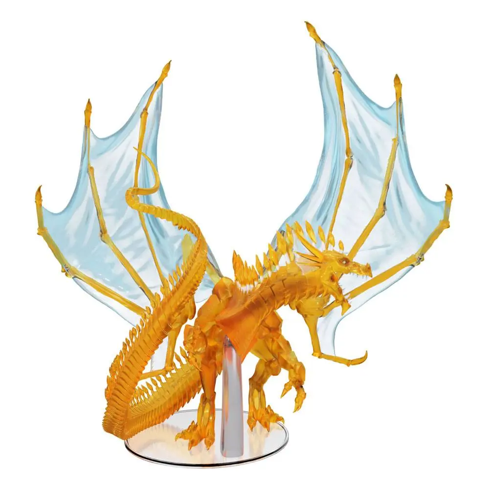 D&amp;D Icons of the Realms Prepainted Miniature Adult Topaz Dragon szobor figura termékfotó