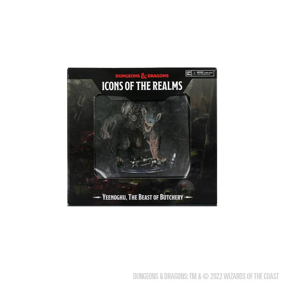 D&amp;D Icons of the Realms Prepainted Miniature Yeenoghu, The Beast of Butchery figura termékfotó