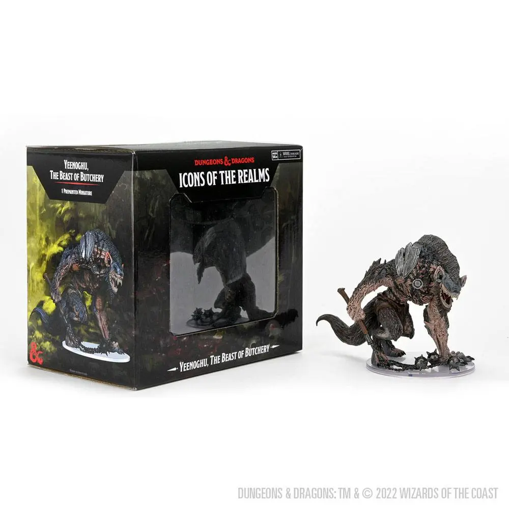 D&amp;D Icons of the Realms Prepainted Miniature Yeenoghu, The Beast of Butchery figura termékfotó