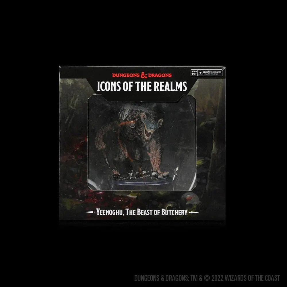D&amp;D Icons of the Realms Prepainted Miniature Yeenoghu, The Beast of Butchery figura termékfotó