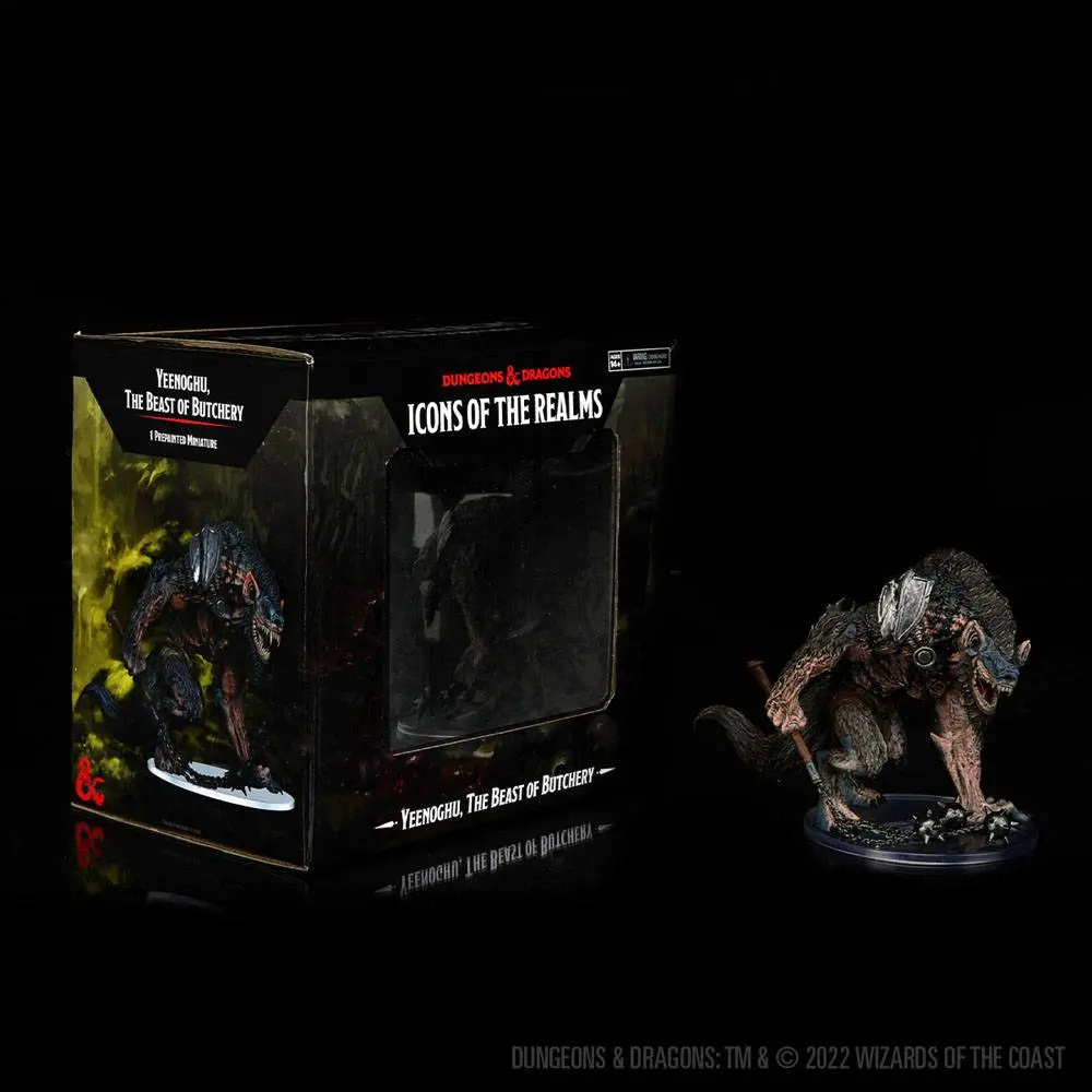 D&amp;D Icons of the Realms Prepainted Miniature Yeenoghu, The Beast of Butchery figura termékfotó