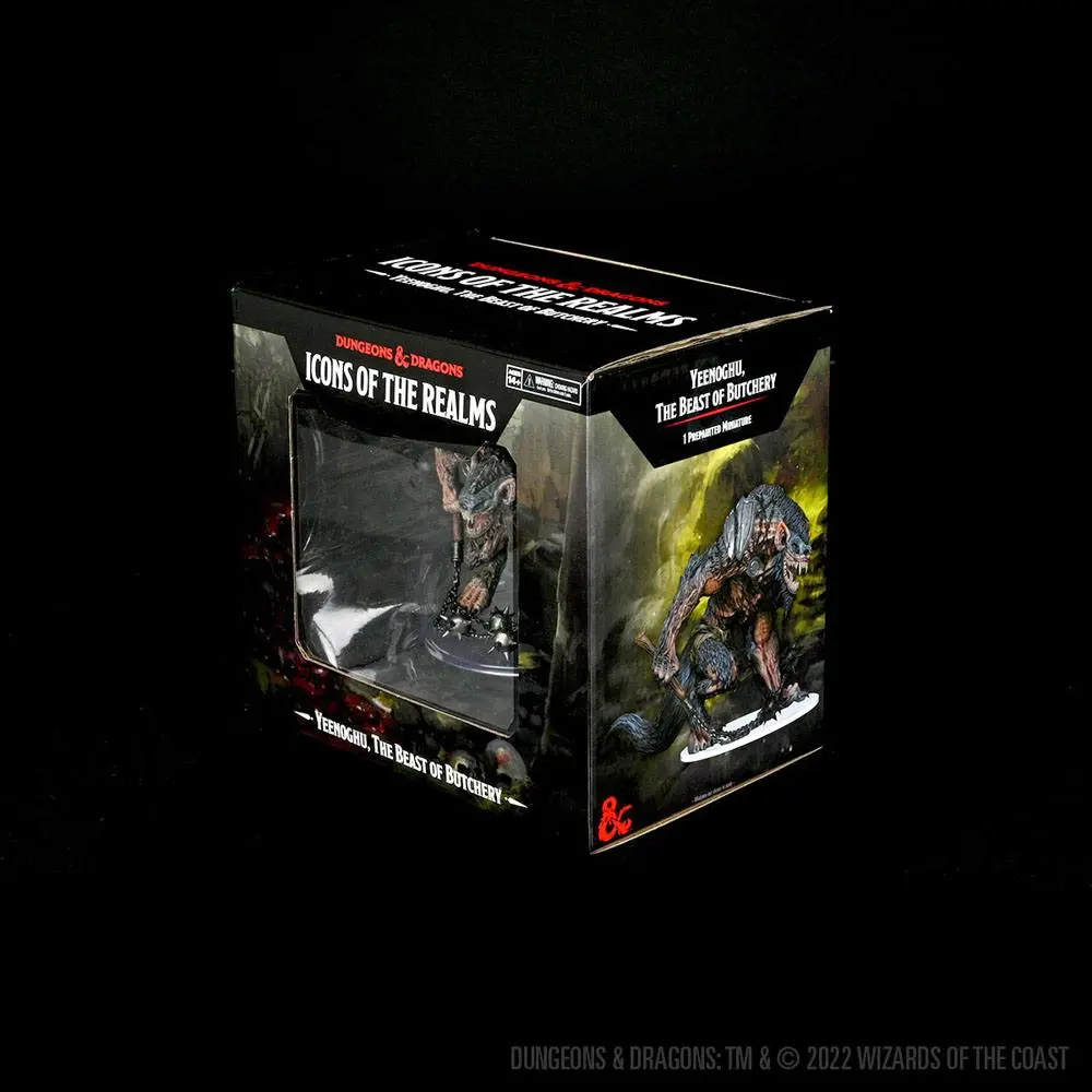 D&amp;D Icons of the Realms Prepainted Miniature Yeenoghu, The Beast of Butchery figura termékfotó