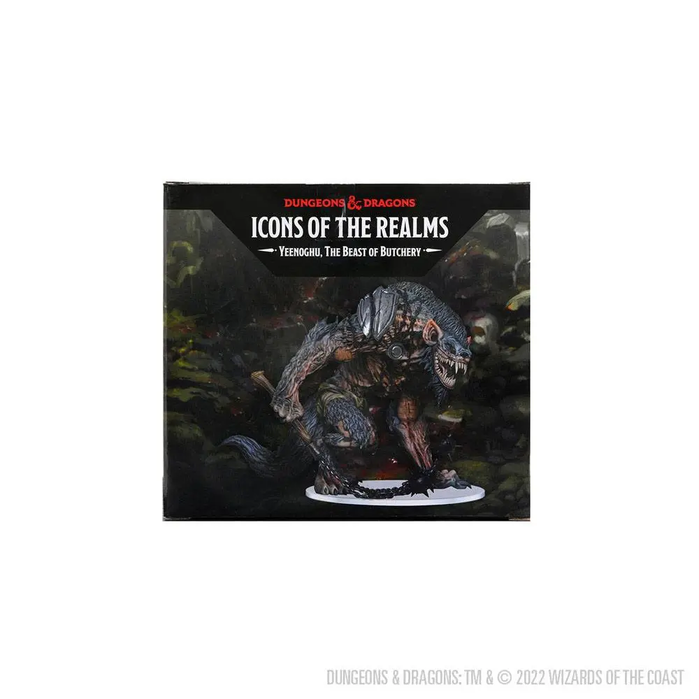 D&amp;D Icons of the Realms Prepainted Miniature Yeenoghu, The Beast of Butchery figura termékfotó