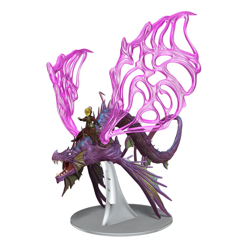 D&amp;D Icons of the Realms Spelljammer Adventures in Space pre-painted Miniatures felnőtt Solar Dragon &amp; Prince Xeleth (Set 24) termékfotó