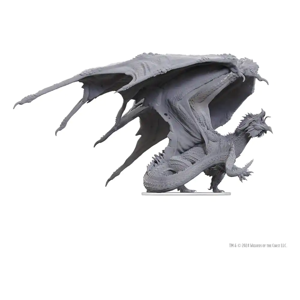 D&D Nolzur's Marvelous Miniatures Unpainted Miniature Adult Red Dragon Tyrant 18 cm termékfotó