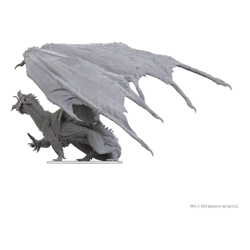 D&D Nolzur's Marvelous Miniatures Unpainted Miniature Adult Red Dragon Tyrant 18 cm termékfotó