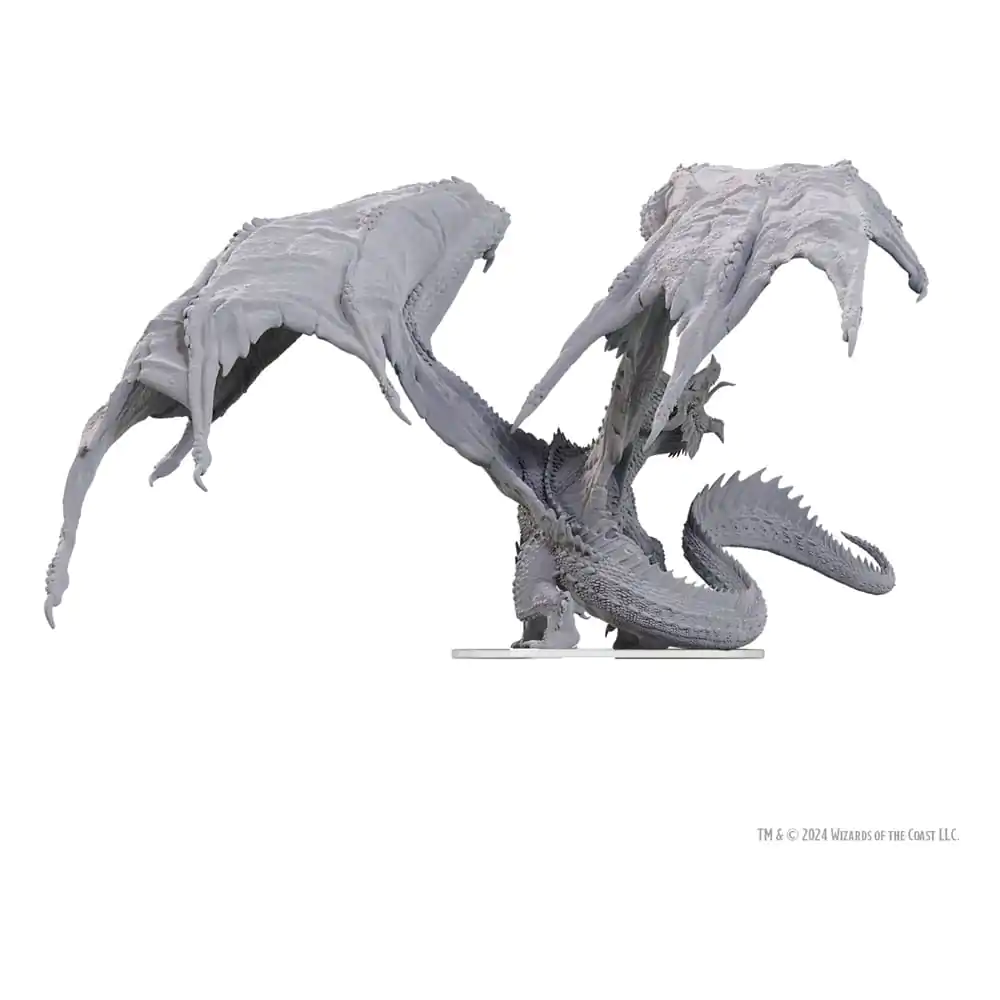 D&D Nolzur's Marvelous Miniatures Unpainted Miniature Adult Red Dragon Tyrant 18 cm termékfotó