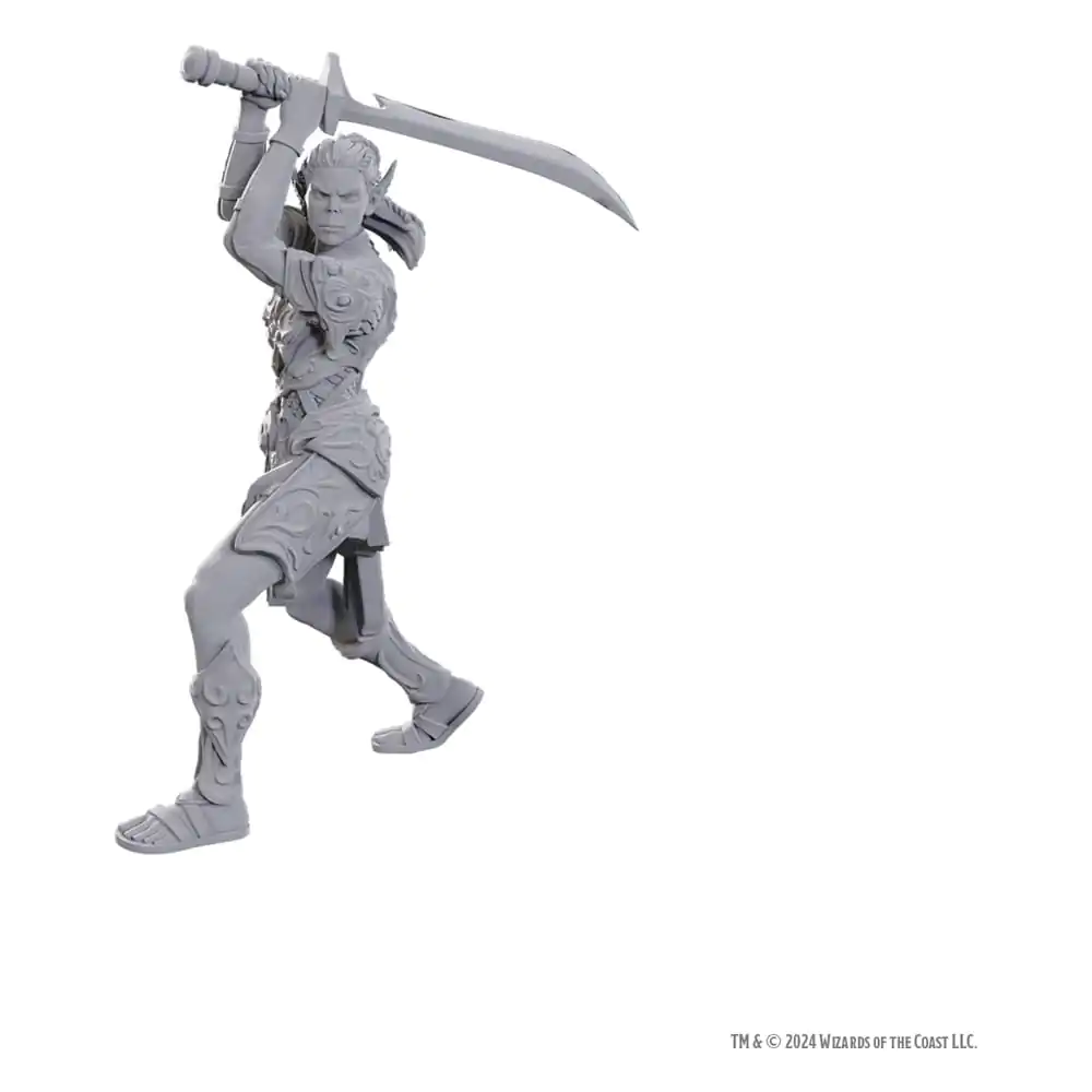 D&amp;D Nolzur&#039;s Marvelous Miniatures Unpainted Miniature Lae&#039;zel &amp; Shadowheart termékfotó