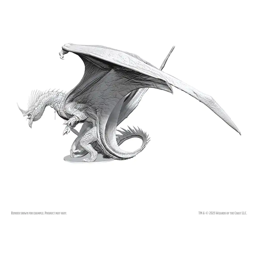 D&amp;D Nolzur&#039;s Marvelous Miniatures Unpainted Miniatures Ancient Blue Dragon 20 cm termékfotó