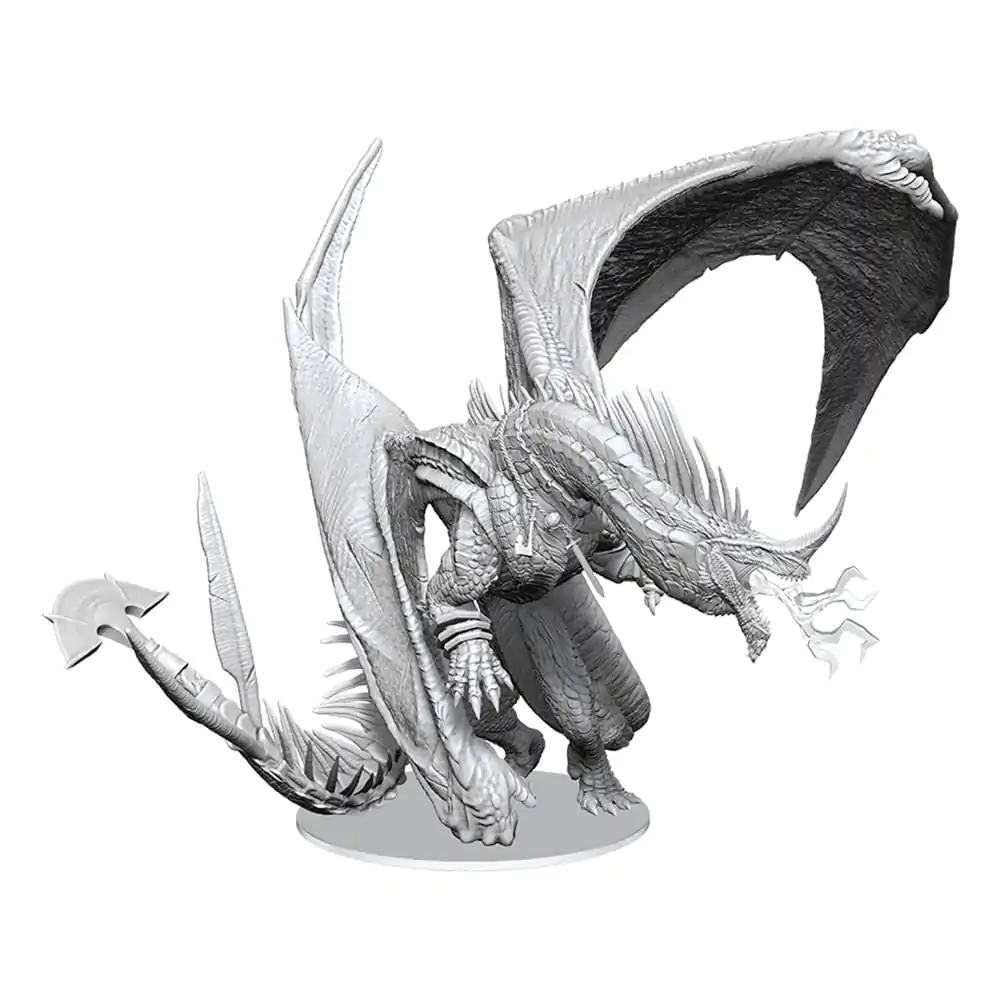 D&amp;D Nolzur&#039;s Marvelous Miniatures Unpainted Miniatures Ancient Blue Dragon 20 cm termékfotó