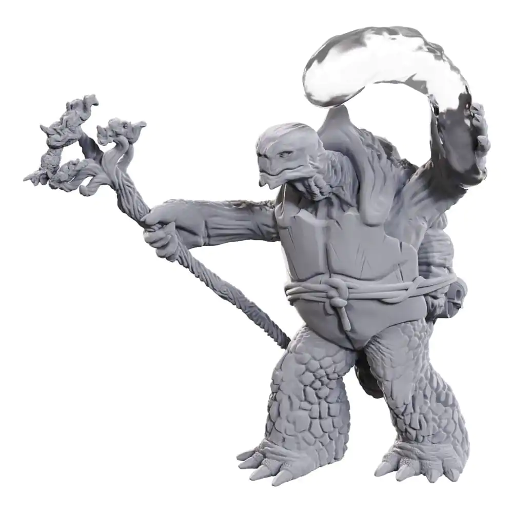 D&amp;D Nolzur&#039;s Marvelous Miniatures Unpainted Miniatures Tortle Druid &amp; Wild Shape Giant Lizard termékfotó
