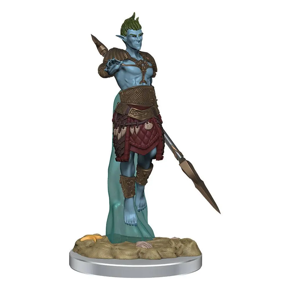 D&D Nolzur's Marvelous Miniatures Sea Elf Fighters 2 db-os festetlen figura csomag termékfotó