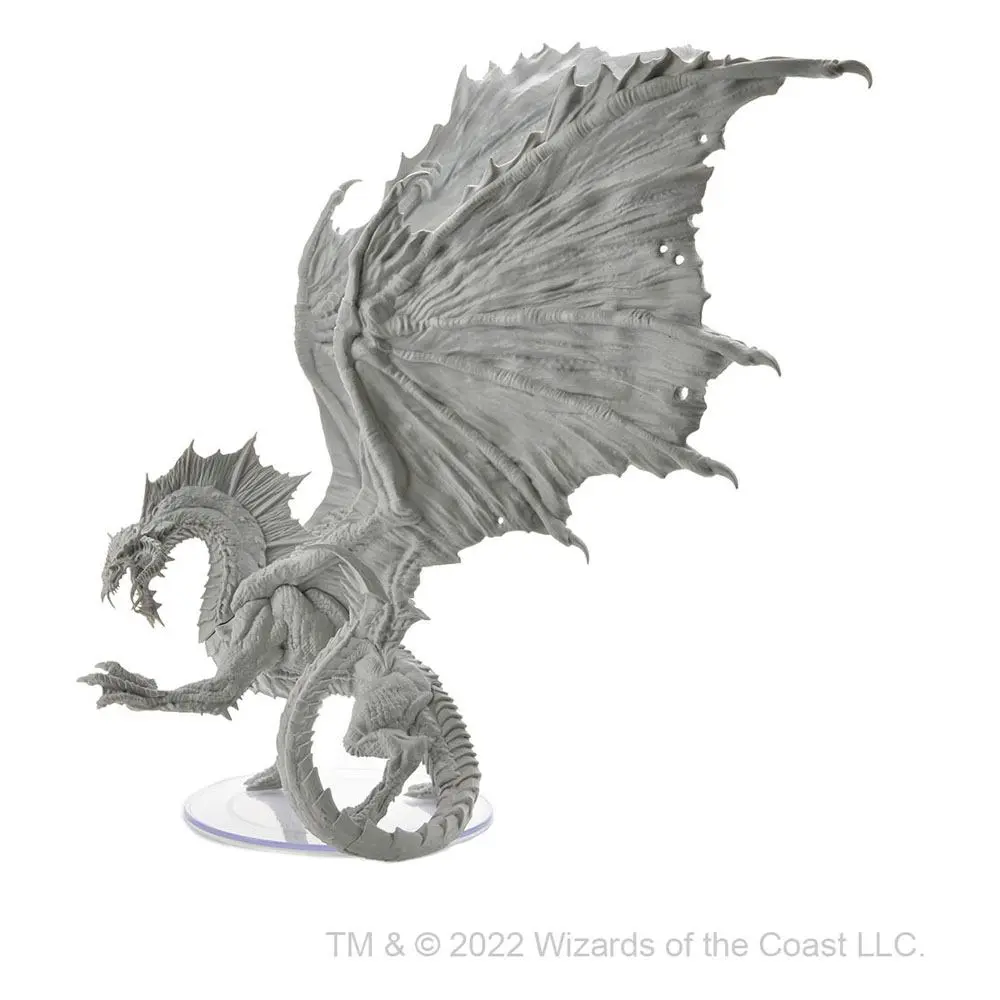 D&amp;D Nolzur's Marvelous Miniatures Unpainted Miniature Adult Black Dragon termékfotó