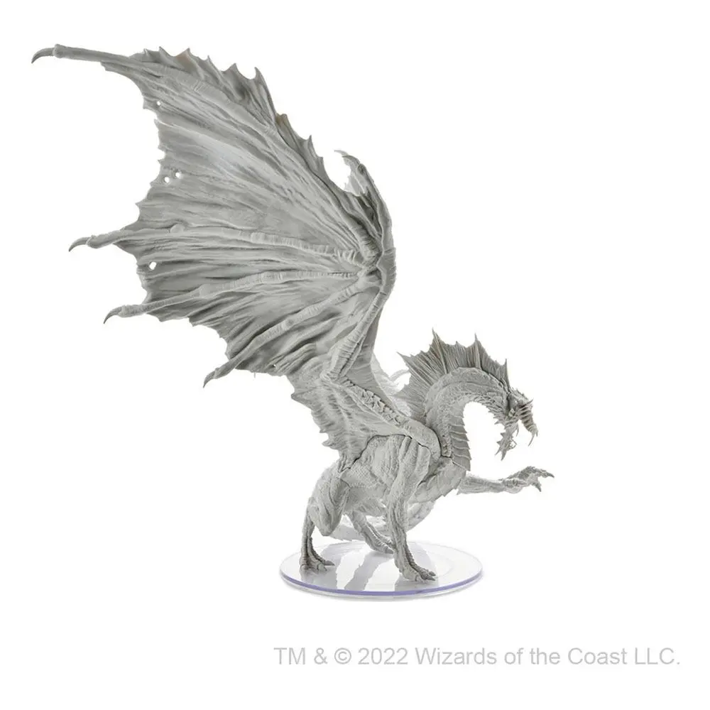 D&amp;D Nolzur's Marvelous Miniatures Unpainted Miniature Adult Black Dragon termékfotó