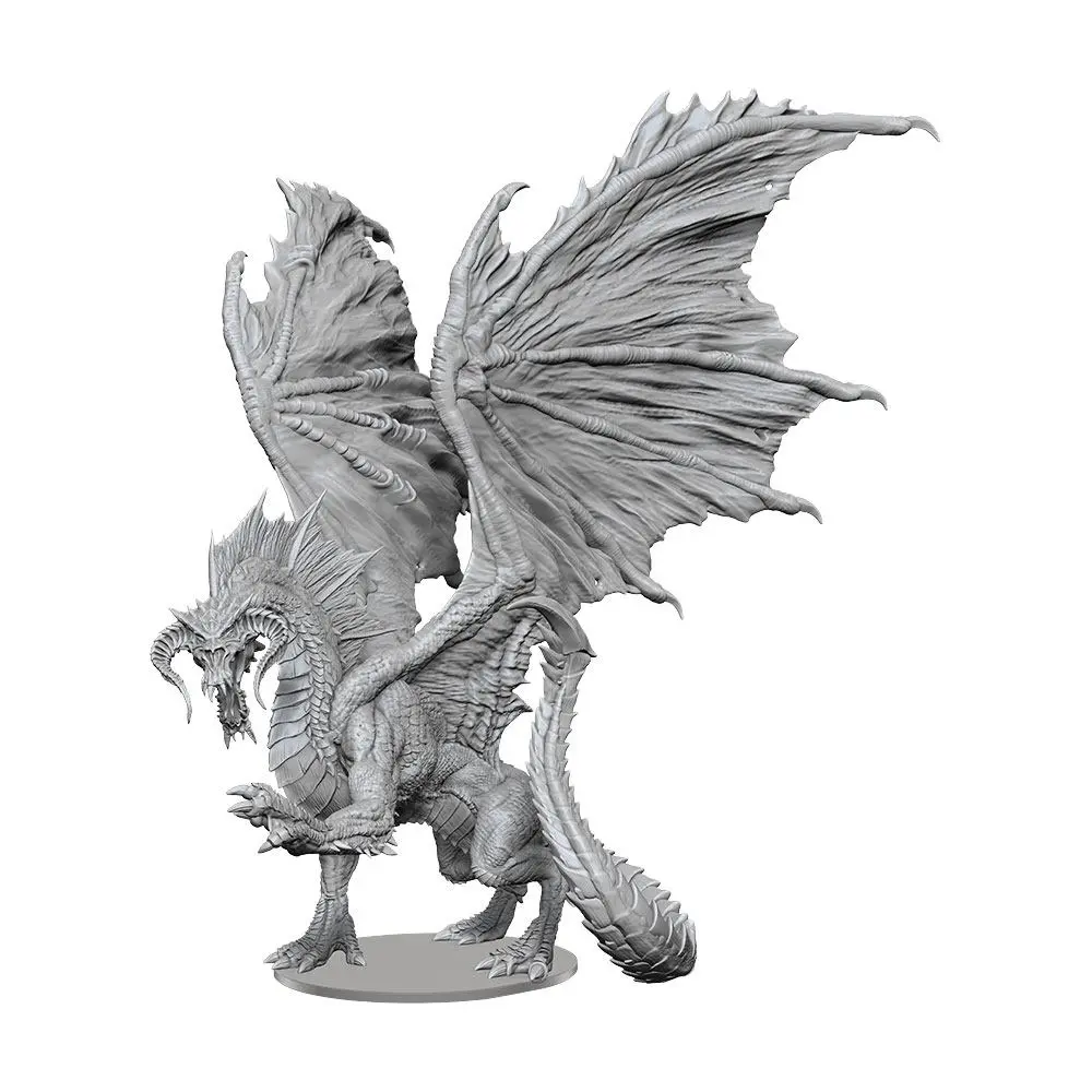 D&amp;D Nolzur's Marvelous Miniatures Unpainted Miniature Adult Black Dragon termékfotó