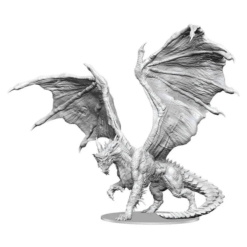 D&amp;D Nolzur's Marvelous Miniatures Unpainted Miniature Adult Blue Dragon termékfotó