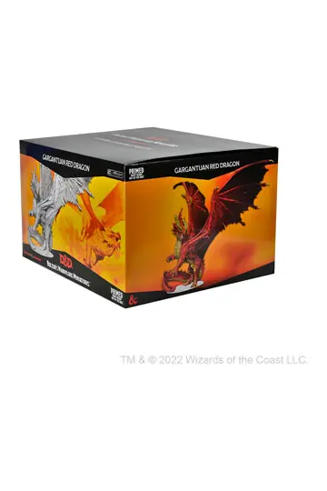 D&amp;D Nolzur's Marvelous Miniatures Unpainted Miniature Adult Red Dragon termékfotó
