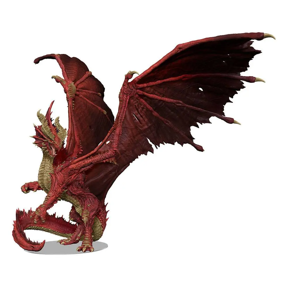 D&amp;D Nolzur's Marvelous Miniatures Unpainted Miniature Gargantuan Red Dragon termékfotó