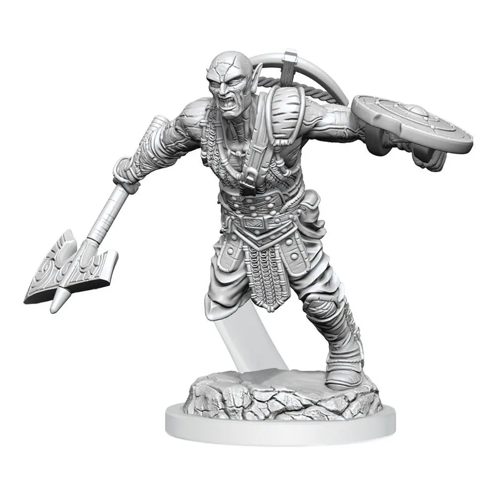 D&amp;D Nolzur's Marvelous Miniatures Unpainted Miniatures Earth Genasi Fighter 2 db-os figura csomag termékfotó