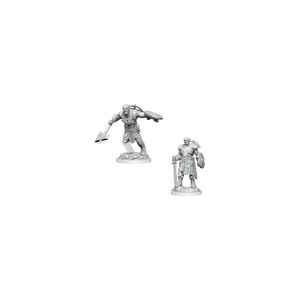 D&amp;D Nolzur's Marvelous Miniatures Unpainted Miniatures Earth Genasi Fighter 2 db-os figura csomag termékfotó