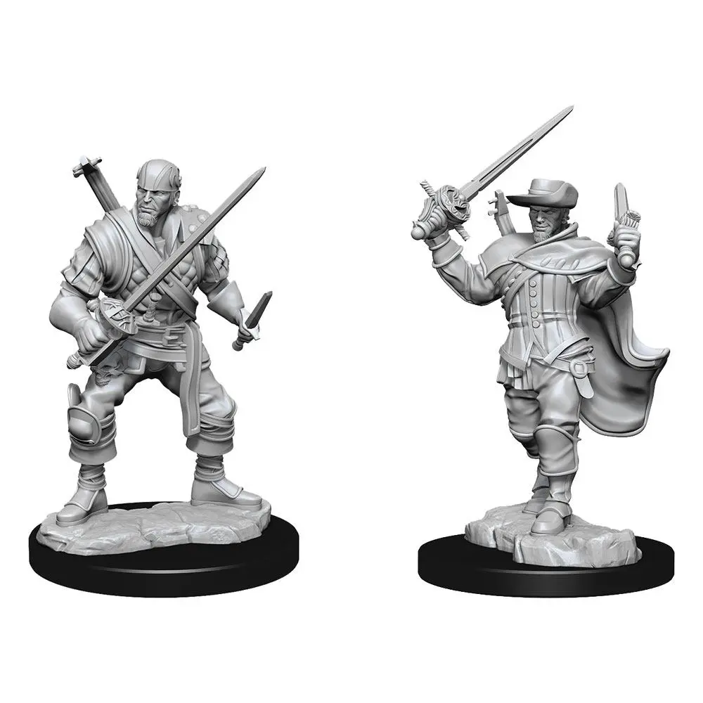 D&amp;D Nolzur's Marvelous Miniatures Unpainted Miniatures Human Bard Male figura termékfotó