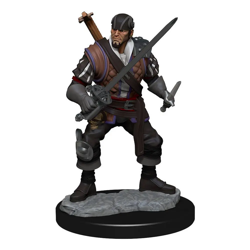 D&amp;D Nolzur's Marvelous Miniatures Unpainted Miniatures Human Bard Male figura termékfotó