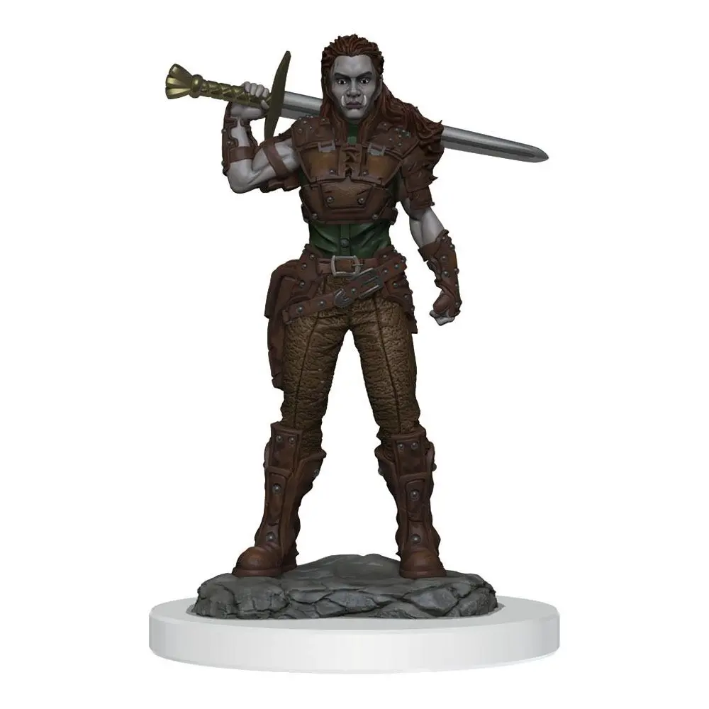 D&D Nolzur's Marvelous Miniatures Unpainted Miniatures Orc Fighter Female 2 db-os figura csomag termékfotó