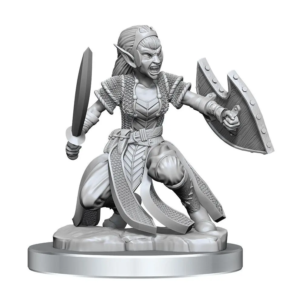 D&amp;D Nolzur's Marvelous Miniatures Unpainted Miniatures Shifter Fighter 2 db-os figura csomag termékfotó