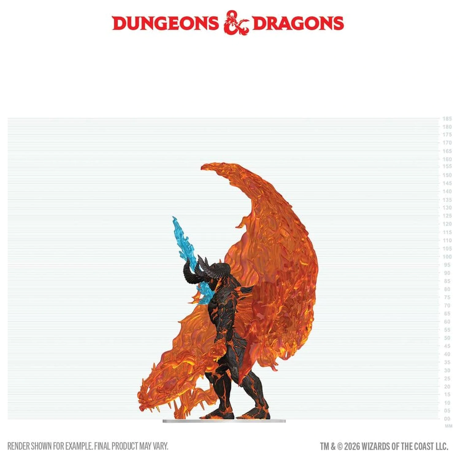 D&D Icons of the Realms Boxed prepainted Miniatures Balor 20 cm termékfotó