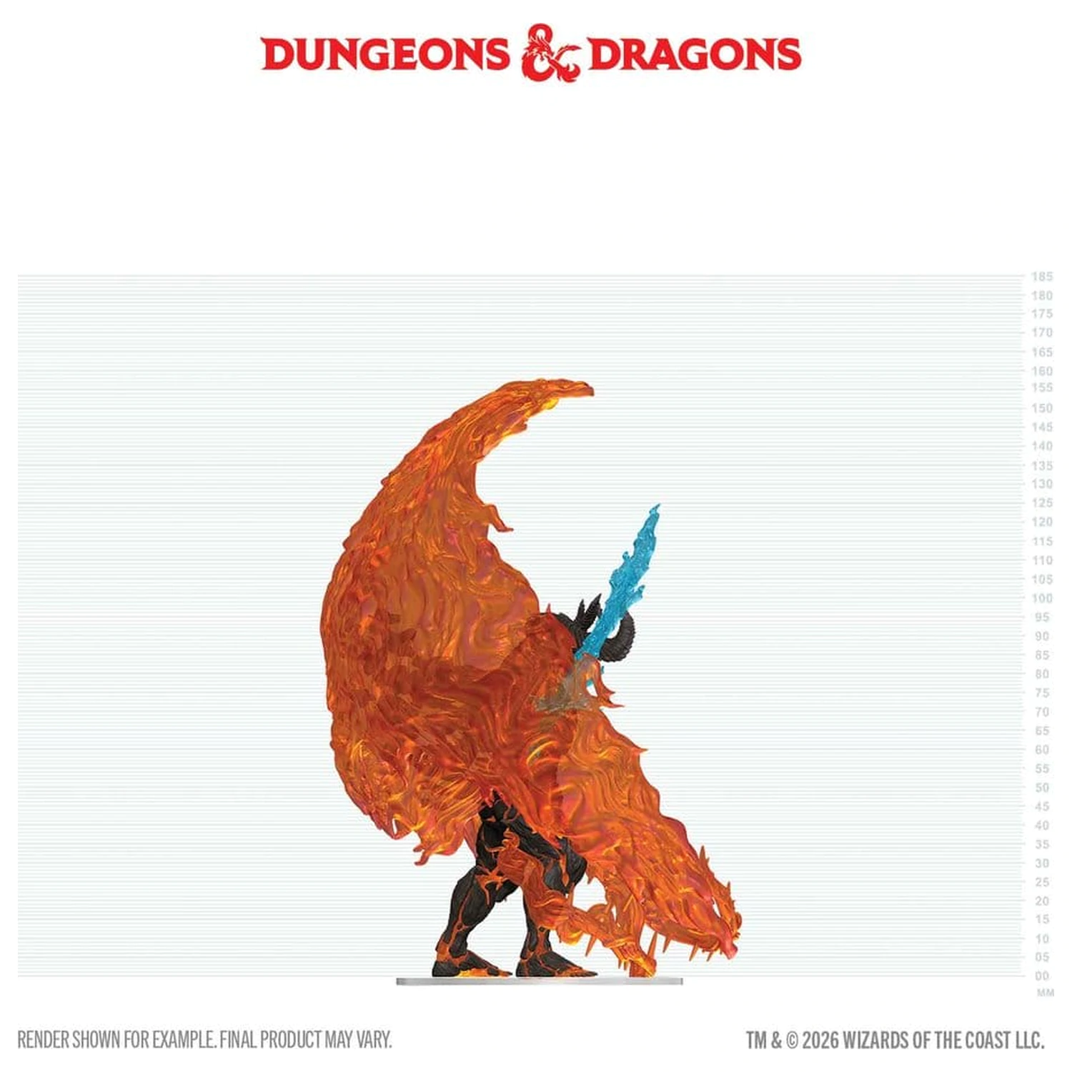 D&D Icons of the Realms Boxed prepainted Miniatures Balor 20 cm termékfotó