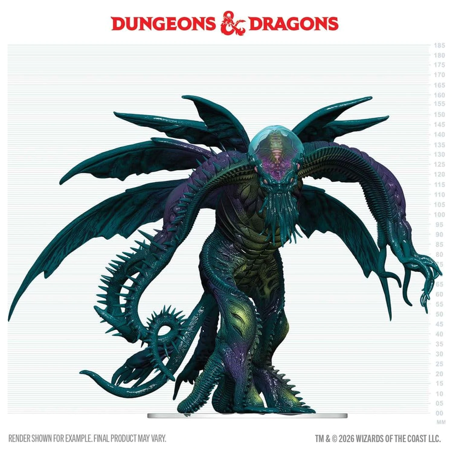 D&D Icons of the Realms Boxed prepainted Miniatures Cthulhu 20 cm termékfotó