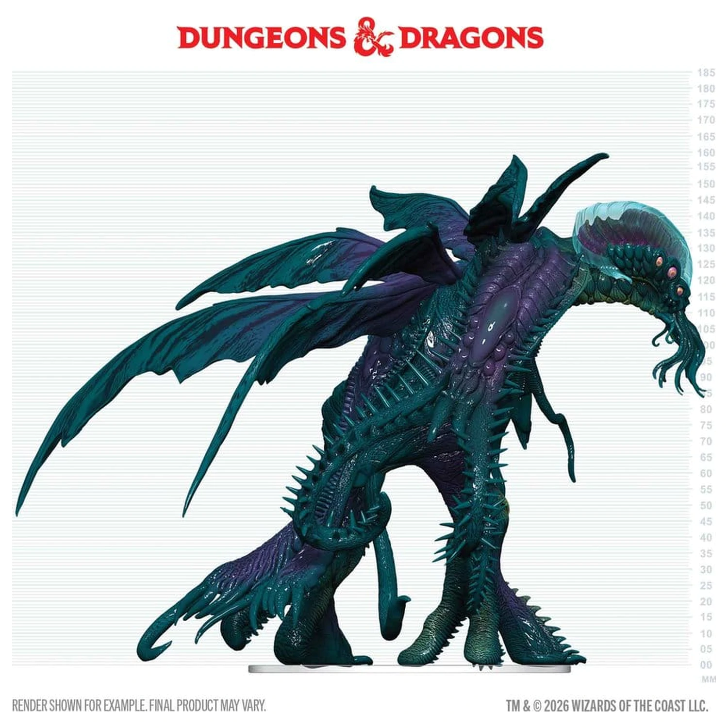 D&D Icons of the Realms Boxed prepainted Miniatures Cthulhu 20 cm termékfotó