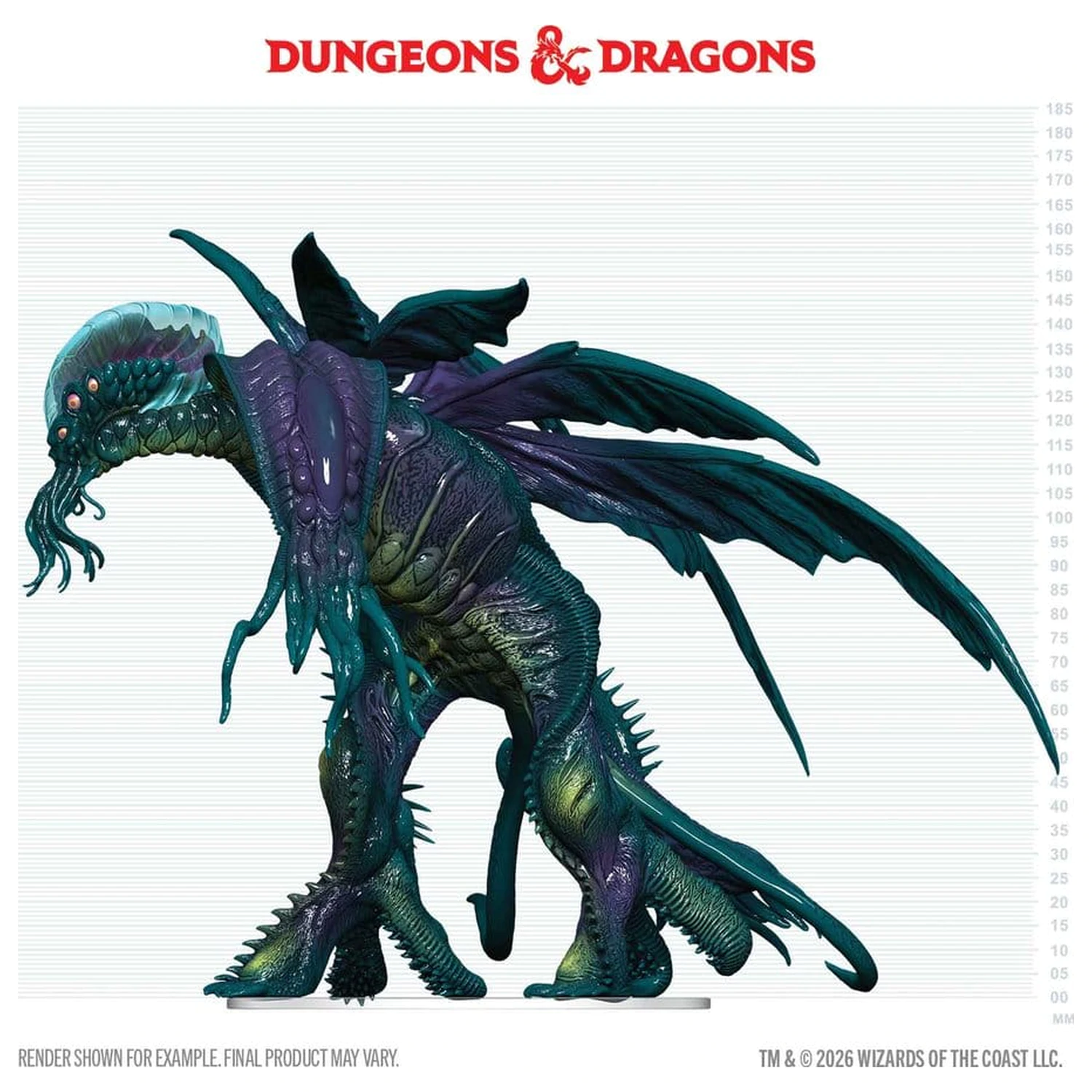 D&D Icons of the Realms Boxed prepainted Miniatures Cthulhu 20 cm termékfotó