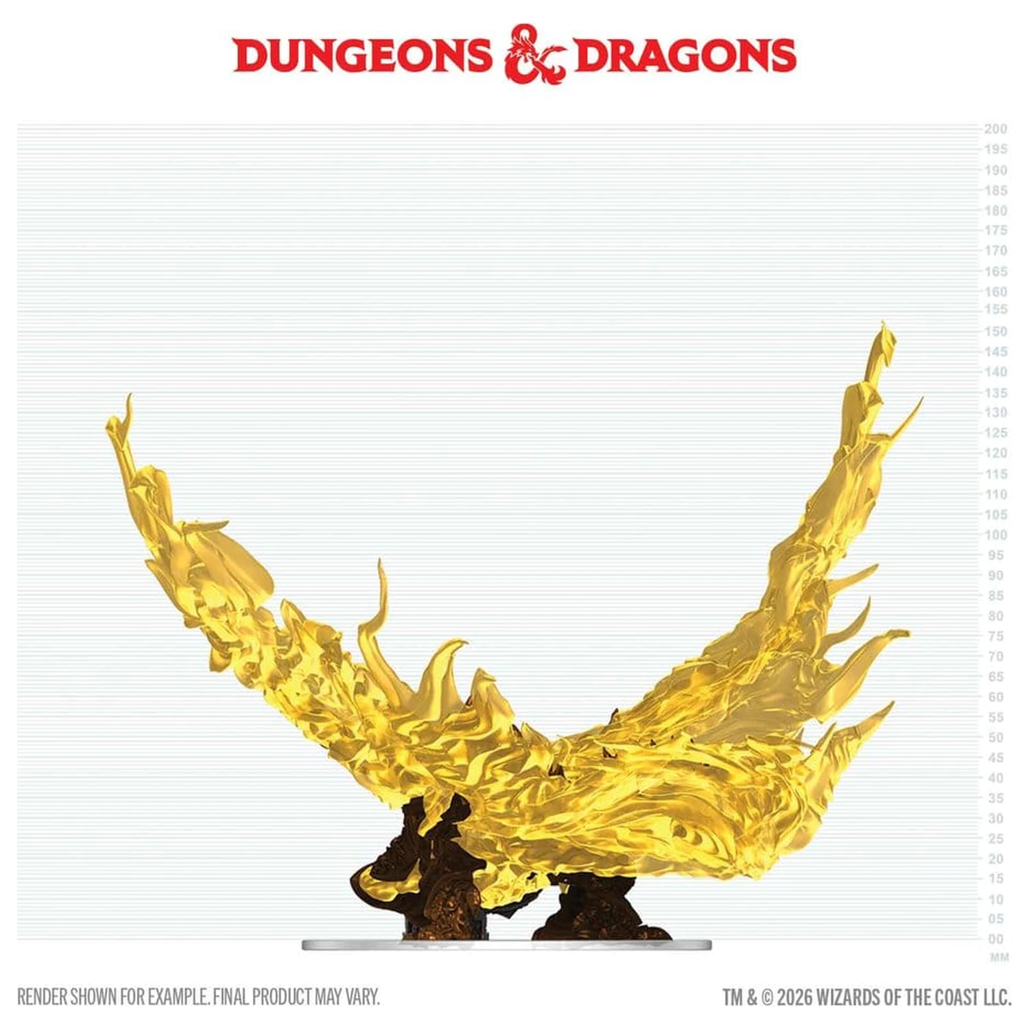 D&D Icons of the Realms Boxed prepainted Miniatures Hollow Dragon 18 cm termékfotó