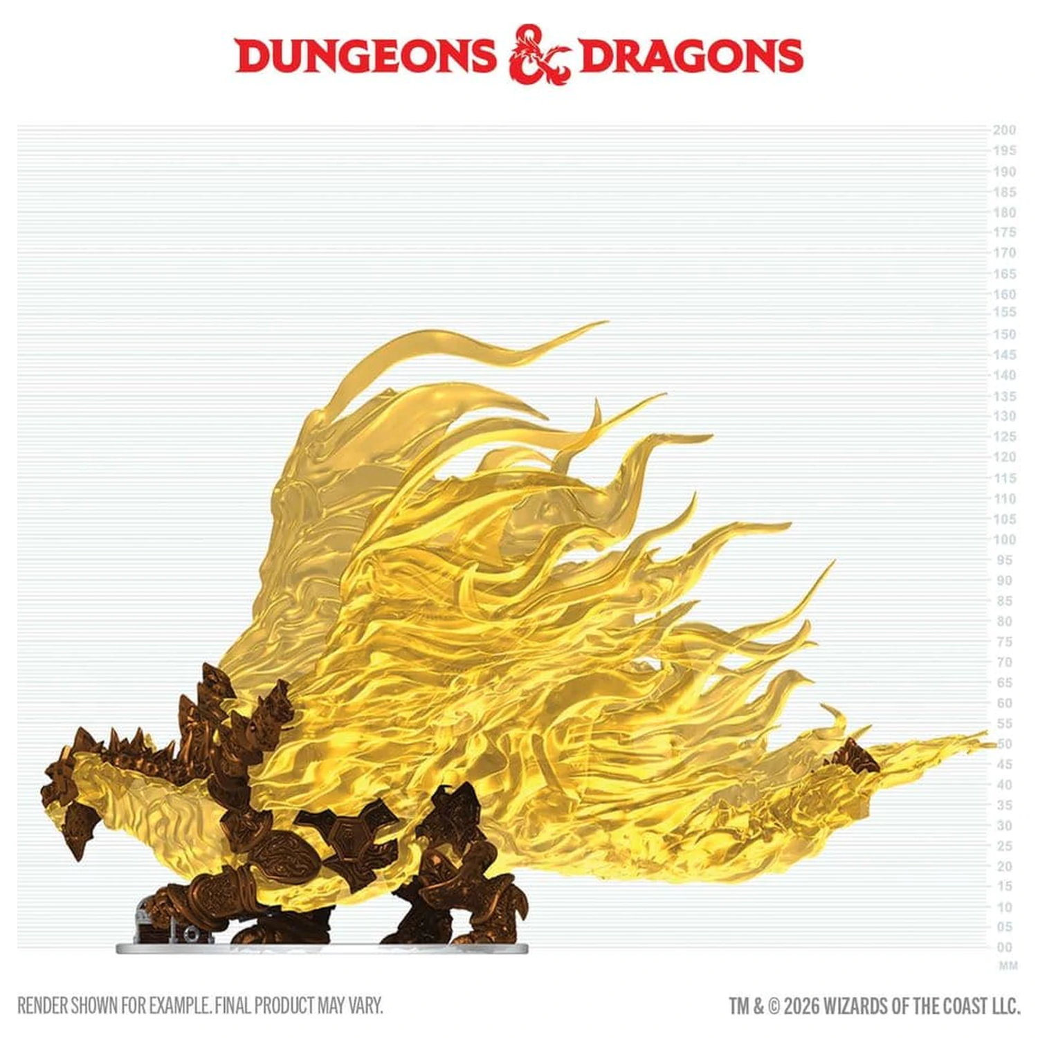 D&D Icons of the Realms Boxed prepainted Miniatures Hollow Dragon 18 cm termékfotó